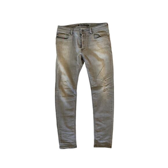 Diesel Sleenker Slim Skinny Men's Jeans Grey - Picture 1 of 9
